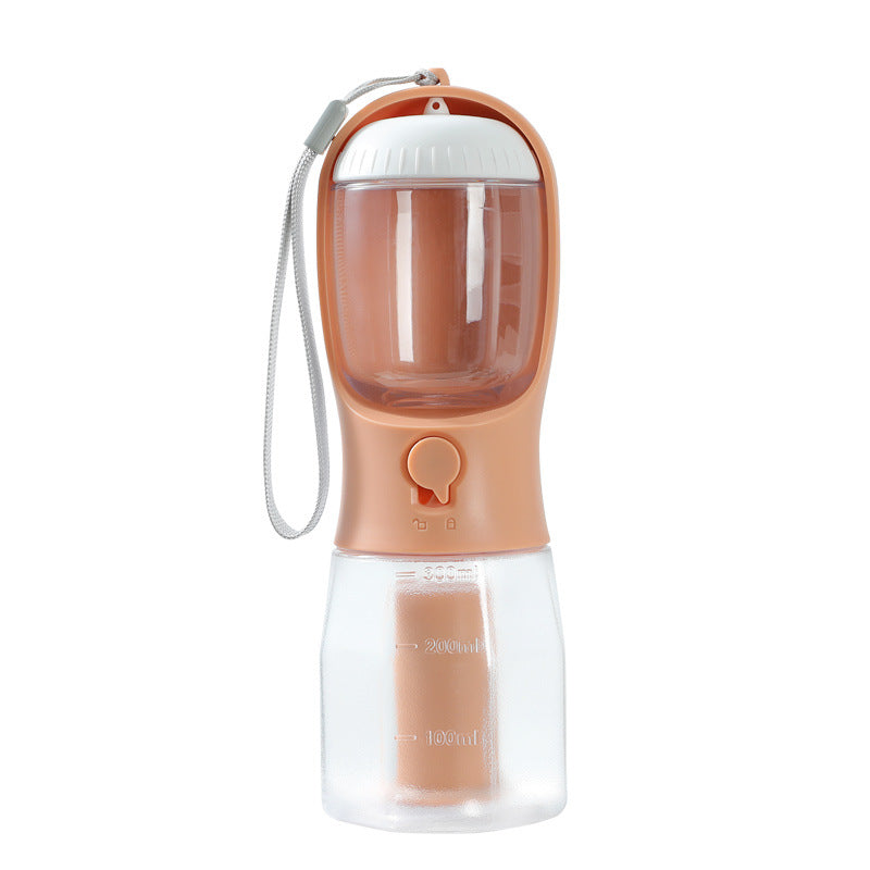Three-in-one Multi-functional Pet Cups Water Food Garbage Bag