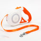 Pet Retractable Leash And Collar Spotlight Automatic Traction Rope