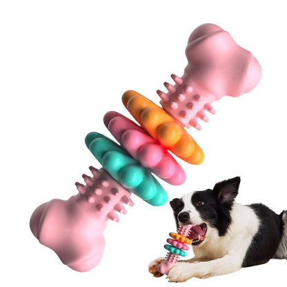 Pet Chew Teeth Cleaning Toy Dog Bone Type