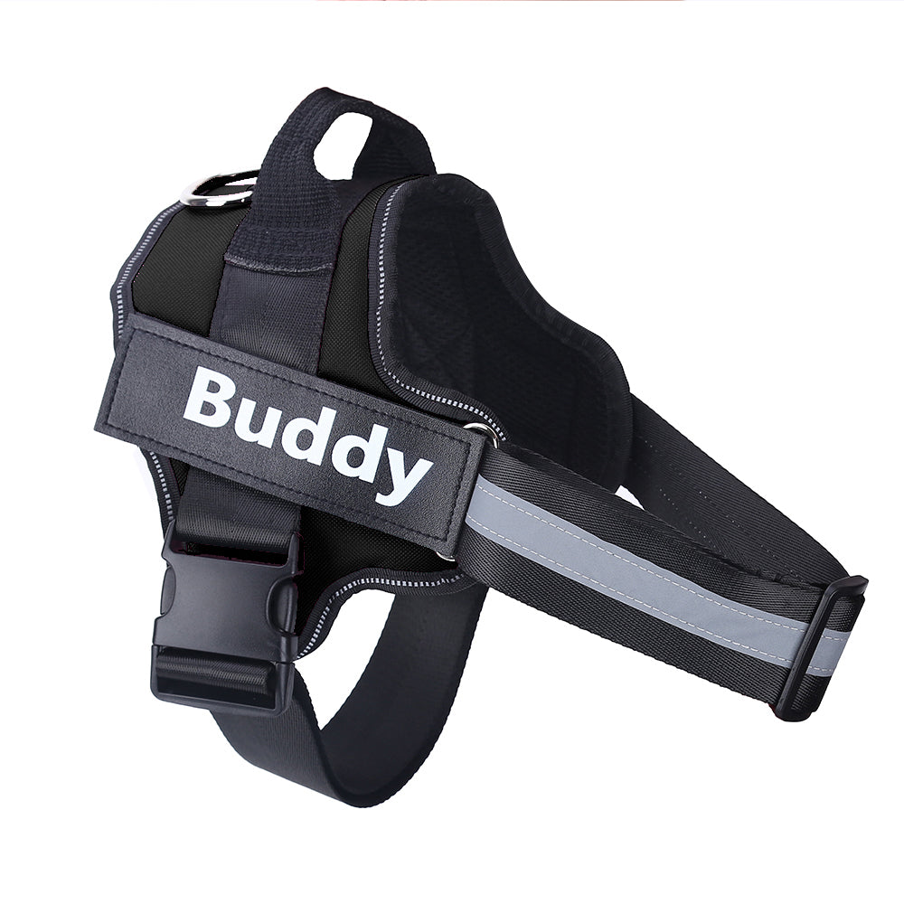 Personalized Pet Harness NO PULL Reflective Breathable Adjustable Harness