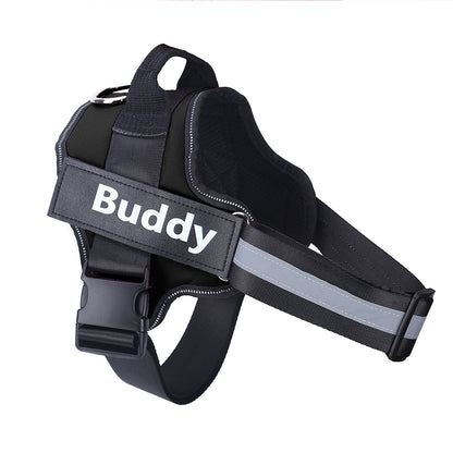 Personalized Pet Harness NO PULL Reflective Breathable Adjustable Harness