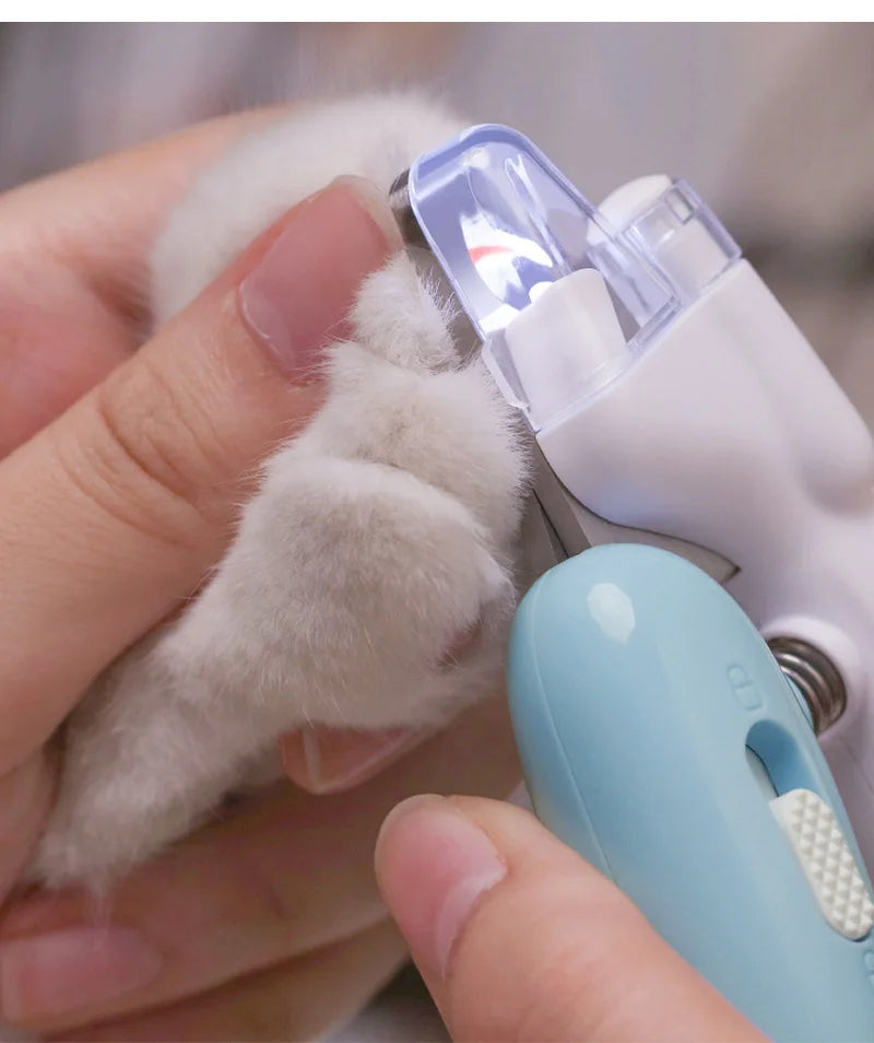 Pet Nail Clippers LED Electric Nail Grinder