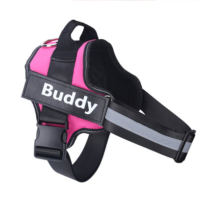 Personalized Pet Harness NO PULL Reflective Breathable Adjustable Harness