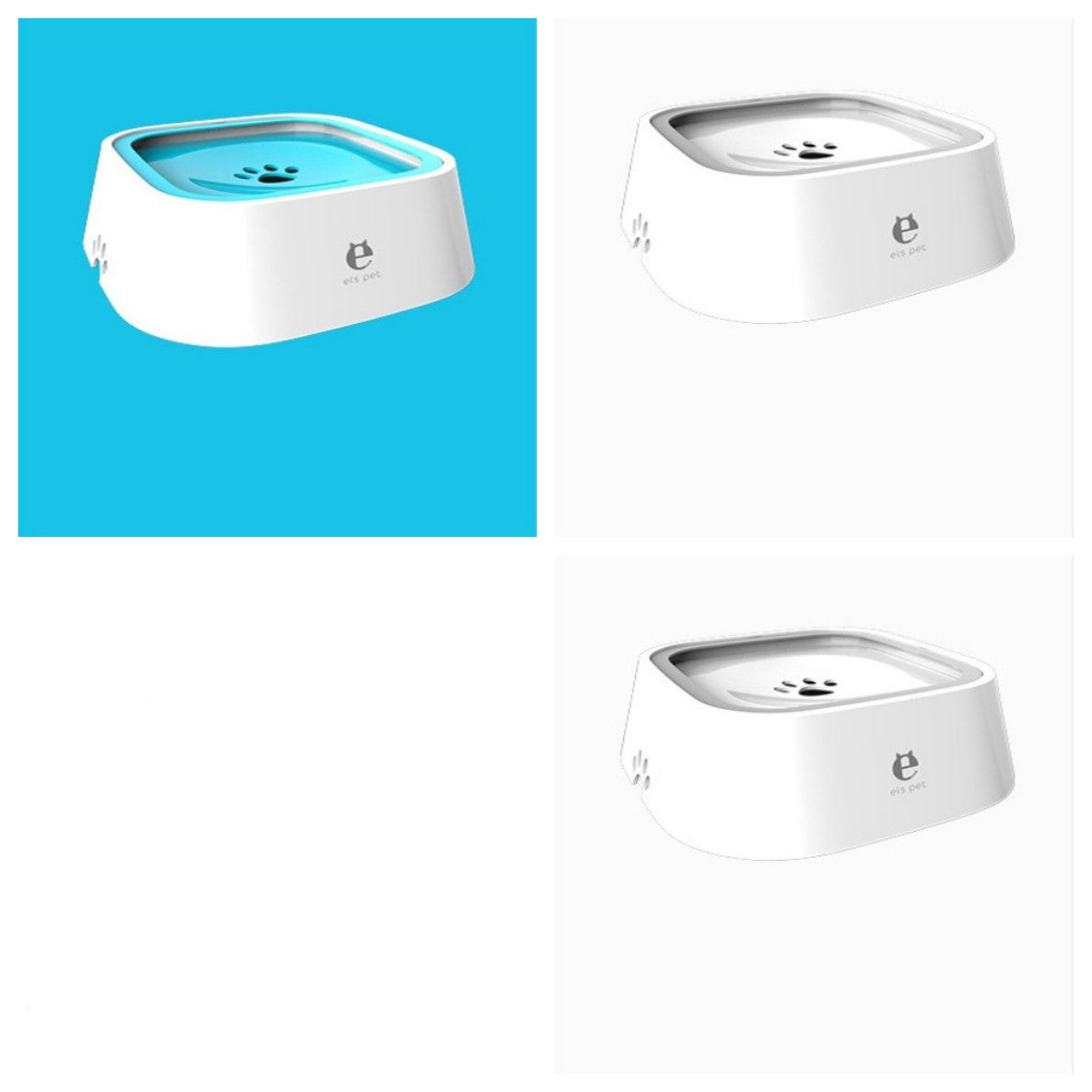 1.5L Pet Anti-Overflow Slow Water Dispenser Bowl