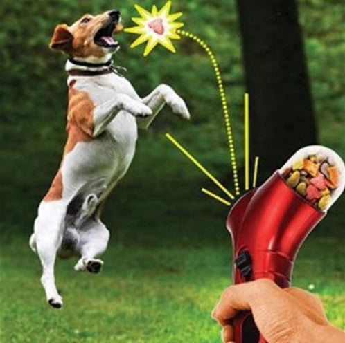 Pet Food Catapult Feeder Funny Pet Toy