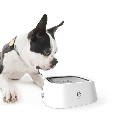 1.5L Pet Anti-Overflow Slow Water Dispenser Bowl