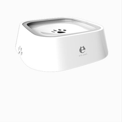 1.5L Pet Anti-Overflow Slow Water Dispenser Bowl