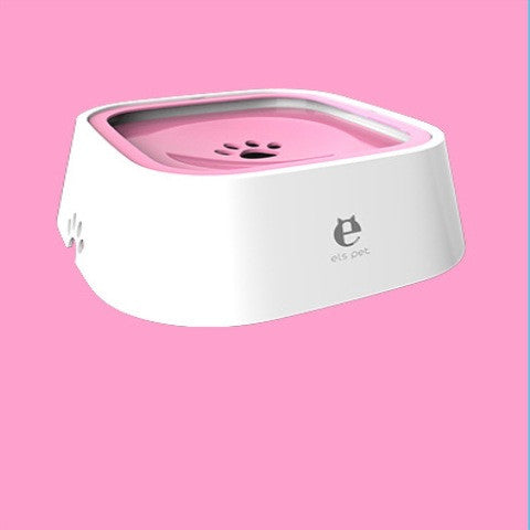 1.5L Pet Anti-Overflow Slow Water Dispenser Bowl