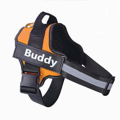 Personalized Pet Harness NO PULL Reflective Breathable Adjustable Harness