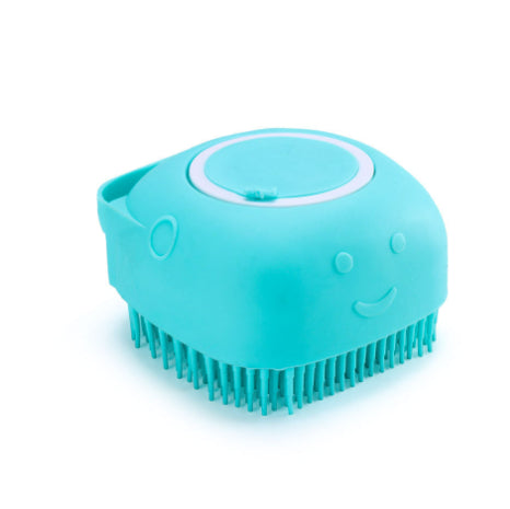Silicone Pet Bath Massage Gloves Brush