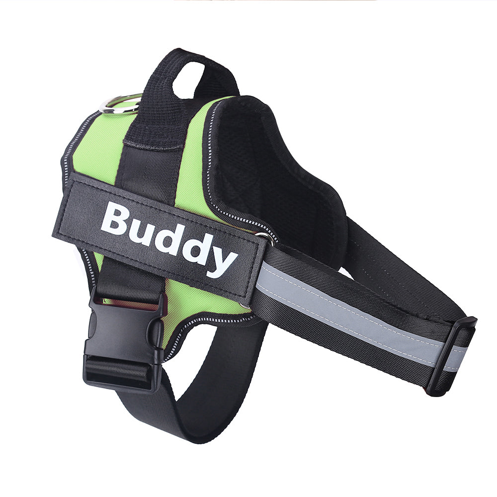 Personalized Pet Harness NO PULL Reflective Breathable Adjustable Harness