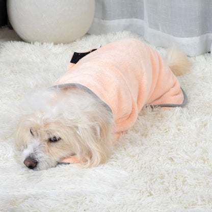 Quick-drying Pet Microfiber Absorbent Bathrobe Towel