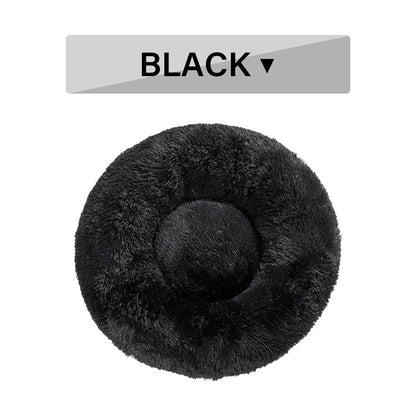 Fluffy Donut Pet Bed