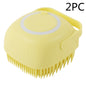 Silicone Pet Bath Massage Gloves Brush