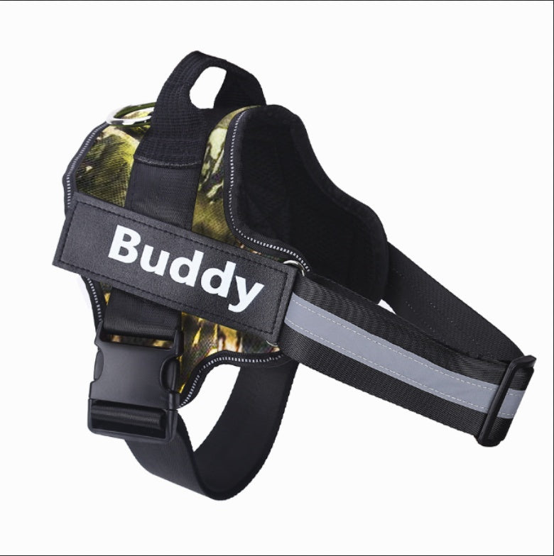 Personalized Pet Harness NO PULL Reflective Breathable Adjustable Harness