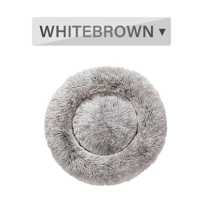 Fluffy Donut Pet Bed