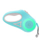 Pet Retractable Leash And Collar Spotlight Automatic Traction Rope
