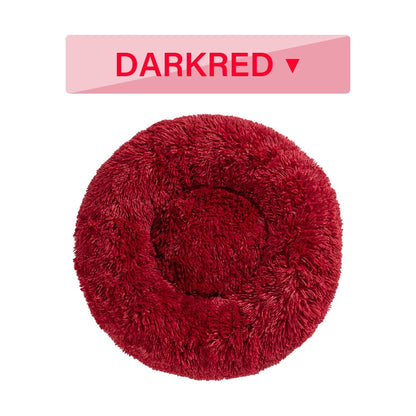 Fluffy Donut Pet Bed