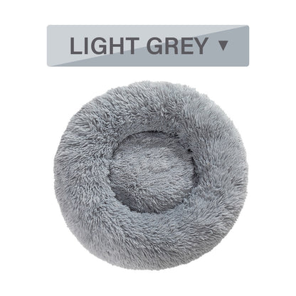Fluffy Donut Pet Bed