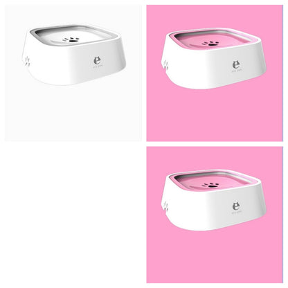 1.5L Pet Anti-Overflow Slow Water Dispenser Bowl