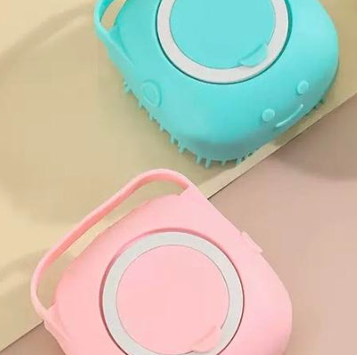Silicone Pet Bath Massage Gloves Brush