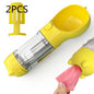 Pet Portable  Water Bottle Feeder Bowl Garbage Bag