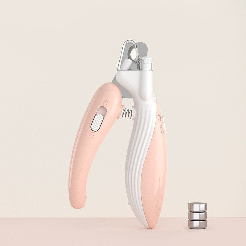 Pet Nail Clippers LED Electric Nail Grinder