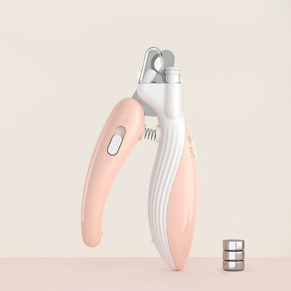 Pet Nail Clippers LED Electric Nail Grinder