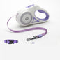 Pet Retractable Leash And Collar Spotlight Automatic Traction Rope