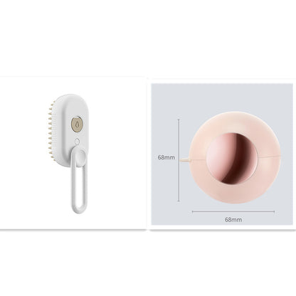 Pet 3 In 1 Electric Spray Steam Brush Comb Hair Removal