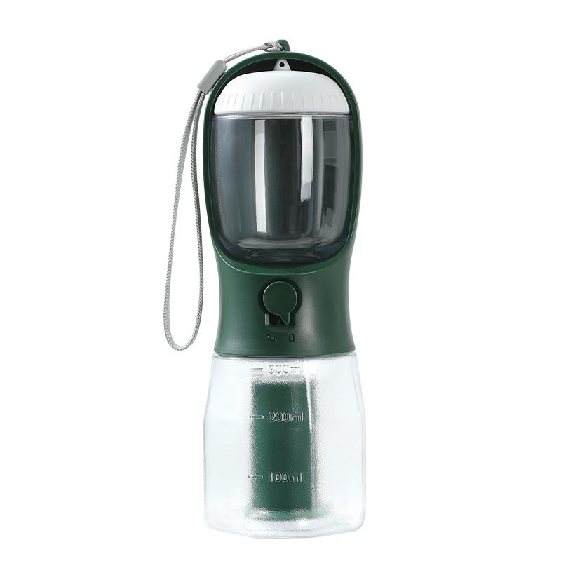 Three-in-one Multi-functional Pet Cups Water Food Garbage Bag