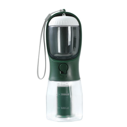 Three-in-one Multi-functional Pet Cups Water Food Garbage Bag