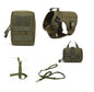 Tactical Pet Harness K9 Training Vest And Leash Set
