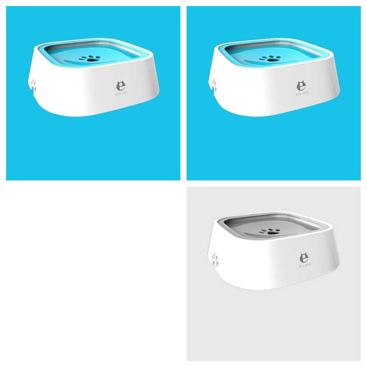 1.5L Pet Anti-Overflow Slow Water Dispenser Bowl
