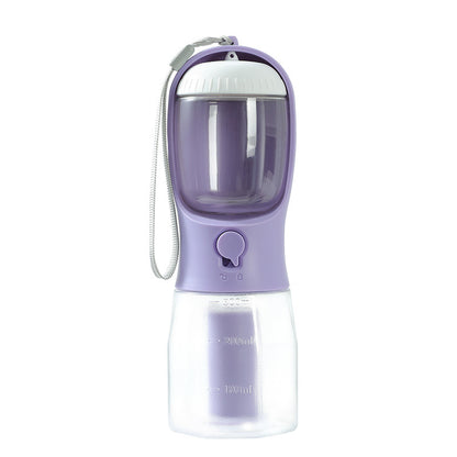 Three-in-one Multi-functional Pet Cups Water Food Garbage Bag