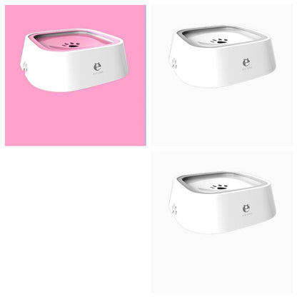 1.5L Pet Anti-Overflow Slow Water Dispenser Bowl