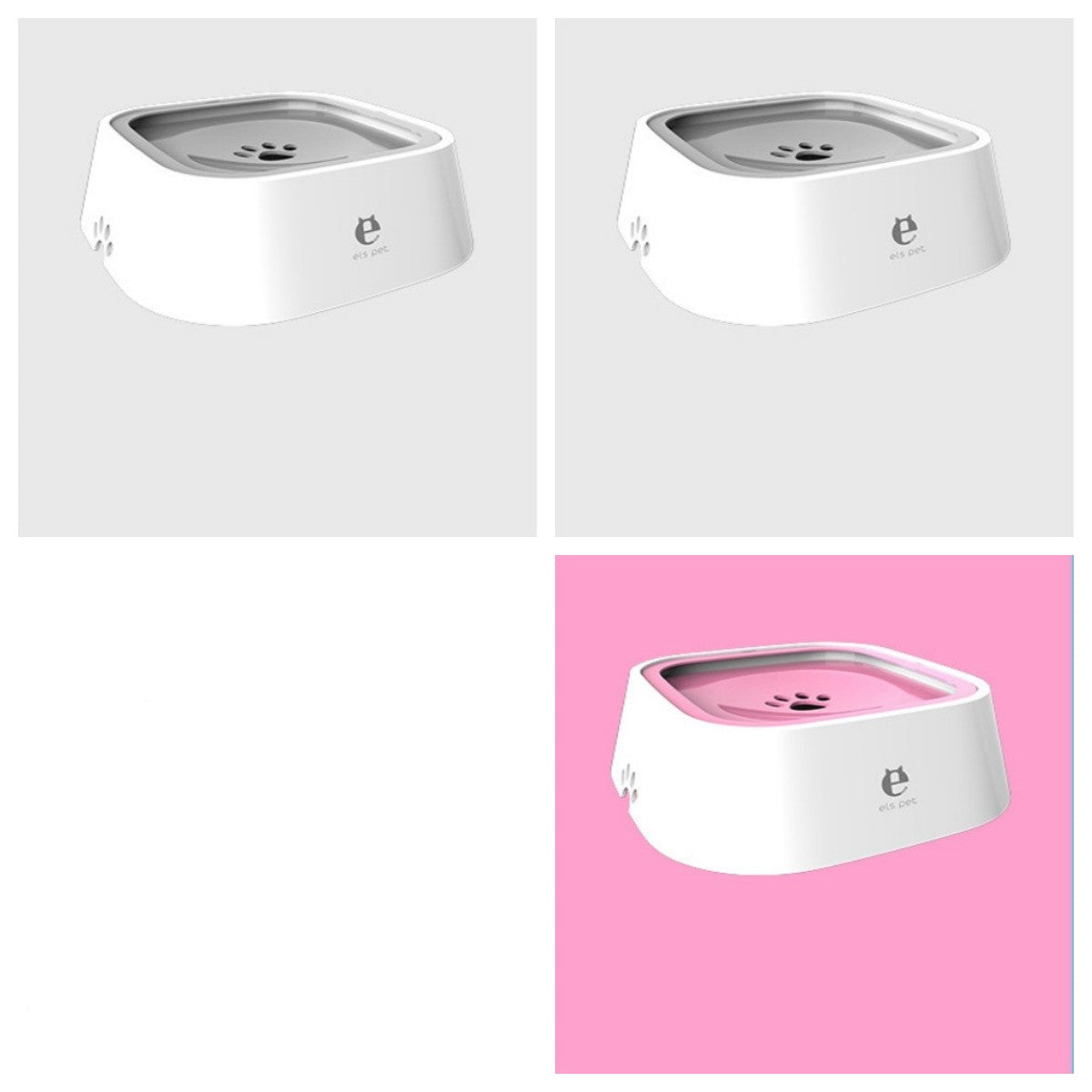 1.5L Pet Anti-Overflow Slow Water Dispenser Bowl