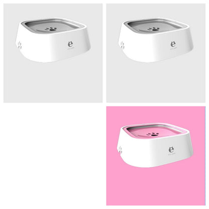 1.5L Pet Anti-Overflow Slow Water Dispenser Bowl