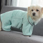 Quick-drying Pet Microfiber Absorbent Bathrobe Towel