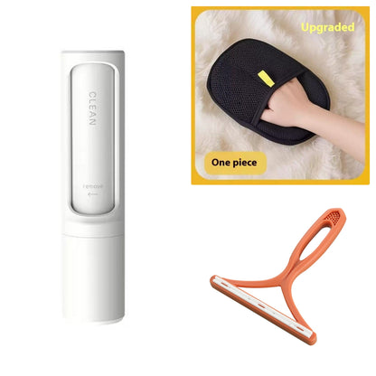 2-1 Reusable Pet Hair Remover Brush Lint Roller
