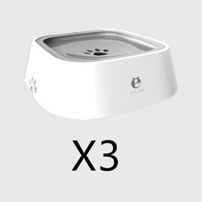 1.5L Pet Anti-Overflow Slow Water Dispenser Bowl
