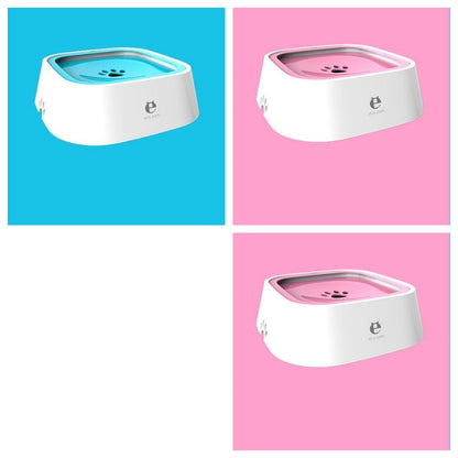 1.5L Pet Anti-Overflow Slow Water Dispenser Bowl