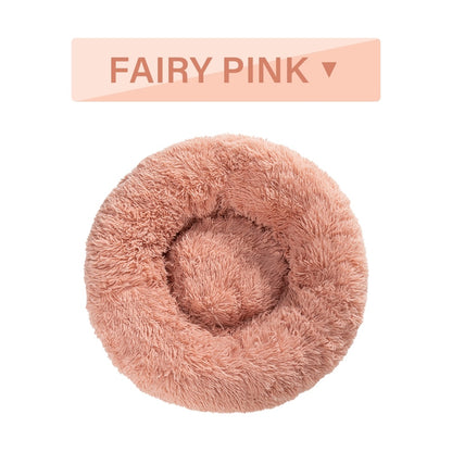 Fluffy Donut Pet Bed