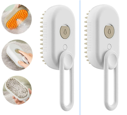 Pet 3 In 1 Electric Spray Steam Brush Comb Hair Removal