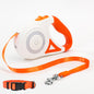 Pet Retractable Leash And Collar Spotlight Automatic Traction Rope